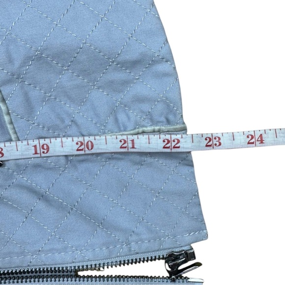 White House Black Market Light Gray Bomber Jacket - Picture 7 of 7